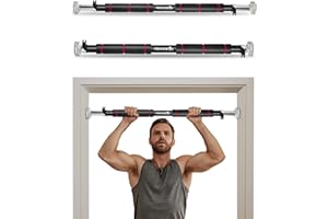 ‎ABAHUB Abahub Klimmzugstange Türrahmen mit Sicherheitsverschluss Home Pull Up Bar ohne Bohren Türstange für Klimmzüge Hausgebrauch verstellbare Krafttrainings Horizontale