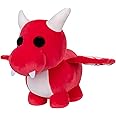 Adopt Me! Dragon Official 8-Inch Plush - with Game Code, Plush Toy, Best Soft Cuddle Toy, Gift for All Ages