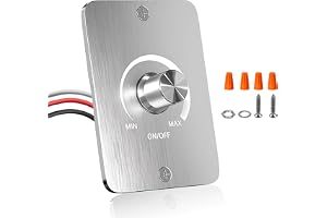 Dimmerströmbrytare LED PWM DC 12 V 5A Dimmer kompatibel med LED glödlampor halogenlampor, för camping båtar lastbilar husvagn