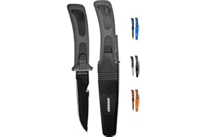 Cressi Vigo Knife - Coltello Professionale Subacqueo per Immersioni e Apnea