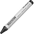 Dixon Long Lasting Marking Crayons - Pack of 12 - Black (05005)