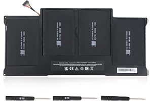 Oyomba 7200mAh A1405 A1466 Batteria Del Computer Portatile Per MacBook Air 13 pollici A1405 A1377 A1496 A1369 (Fine 2010 Metà 2011) A1466 (Metà 2012 Metà 2013 Inizio 2014 2015 2017) MC503LL/A Notebook