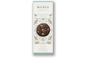 Doble Chocolate y Platano - MILOLA Galletas Gluten Free. Pack 6 Cajas de 160g - Vegana, Sin Gluten, Sin Aceite de Palma.