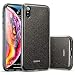Produktbild ESR Hülle für iPhone XS - Bumper Hybrid Schutzhülle - Glitzer Handyhülle (5,8 Zoll) (Kompatibel mit iPhone X) - Schwarz