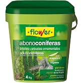 Flower - Coniferous and Shrub Fertilizer 4 kg | With Magnesium | For Trees and Ornamental Shrubs | Prevents Brown Leaf Colora