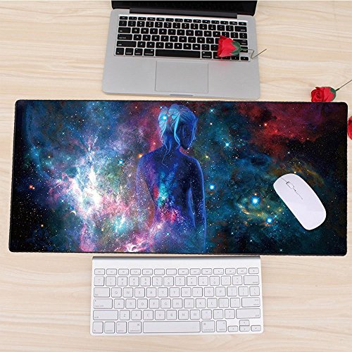 cmhoo großes Mauspad Gaming & Professionelle Computer EXTRA GROßES Mauspad/matte 27,5 in 70×30 sky girl - 7