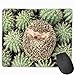 Produktbild Mouse Pad Hedgehog Cactus Humorous Art Rectangle Rubber Mousepad 11.81 X 9.84 Inch Gaming Mouse Pad with Black Lock Edge