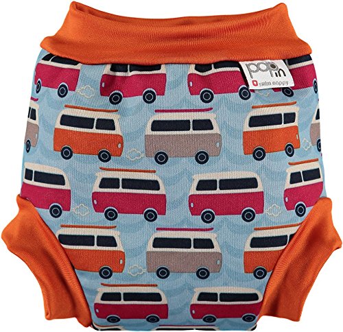 Pop In Swim Nappy (X-Large, Campervan Blue)