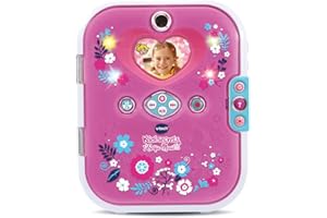 VTech - KidiSecrets Selfie Music 2.0 Rose, Journal Intime 8 en 1 avec Reconnaissance Faciale, Appareil Photo, Jouet Électronique Sons et Lumières, Cadeau Enfant de 6 Ans à 12 Ans - Contenu en Français