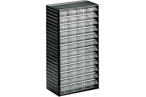 Treston 551-3 Small Parts Storage Unit W x D x H 310 x 180 x 550 mm 48 Drawers Grey