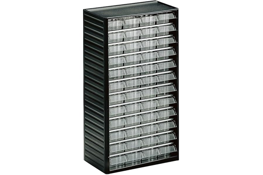 Treston 551-3 Magazine small parts, Grey,L-01 x48 drawers 69 H x 175 D x 37 H