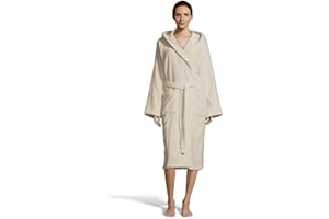 Bassetti Morbido Accappatoio 360 gr con Cappuccio 100% Cotone Uomo Donna Spugna Taglie Forti - ITALY Designed - Collezione VIVIAN