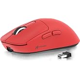 ATTACK SHARK X3 Superlight Kablosuz Gaming Mouse &ndash; 49g Ultra Hafif Fare, 26000 DPI PixArt PAW3395 Sens&ouml;r, BT/2.4G/Kablolu &Uuml;&ccedil;l