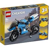 LEGO&reg; Creator 3'&uuml; 1 Arada S&uuml;per Motosiklet 31114 Oyuncak Motosiklet Yapım Seti; Motosikletleri ve Yaratıcı Yapımları Seven &Ccedil;o
