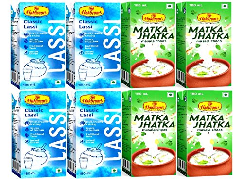 Haldiram's Matka Jhatka Masala Chaas & Classic Lassi (Combo Pack)