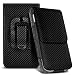 Produktbild HTC ONE A9 Holster Universal PU Leder Top Gürtel Clip Halter Hüfte Tasche Fall Deckung