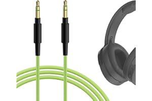 Geekria Audio Cable Compatible with Skullcandy Hesh Evo/ANC/3, Crusher Evo/Grind/ANC/ANC 2, Riff 2 Cable, 3.5mm Aux Replacement Stereo Cord (4 ft / 1.2 m)
