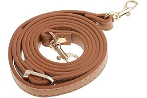 POFET 120 cm Ajustable DIY Bolsa de Hombro Accesorios Bolso Asas Correas – Caqui, Longitud Ajustable