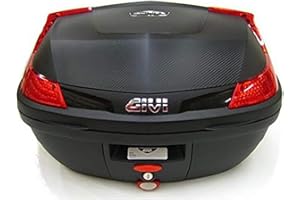 Givi B47NML B47 Blade Monolock Baúl con Placa Fibra Carbónica, Carga Máxima 3 Kg