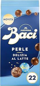 BACI PERUGINA Perle Latte Cioccolatini al Latte ripieni alle Nocciole 154g