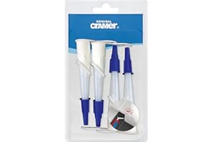 Cramer® drehbare Silikonspitzen I Silikondüsen für Silikonspritzen/Kartuschenpresse mit Grobgewinde I Kartuschenspitzen für schwer erreichbare Stellen