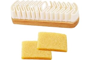 NUDFSY Suede Brush, Suede Eraser Nubuck Brush Nubuck Cleaning Kit Suede Shoe Cleaner Suede Eraser And Brush, Suitable for Nubuck Leather Leather Suede Leather And Buckskin Coats Purses
