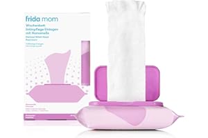 ‎FRIDA MOM Frida Mom Wochenbett Intimpflege Einlagen mit Hamamelis | Kühlende Linderung bei Schwellungen & Schmerzen nach der Geburt | Ohne Duftstoffe, sofort einsatzbereit | Für Klinik & Wochenbett