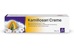 Kamillosan Creme: Entzündungshemmende Wund und Heilcreme zur Hautpflege bei Neurodermitis und Ekzemen, 100 g