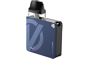 XROS 3 Nano Pod Kit For Vaporesso Coils, 1000mah Built-in Battery, Adjustable Airflow Valve & Neon Battery Indicator, TVDC, 2ml Cartridge Capacity No Nicotine (Navy Blue)