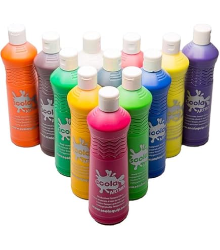 Scola Readymix Water Based Tempera Paint, 6 Panama - View #6