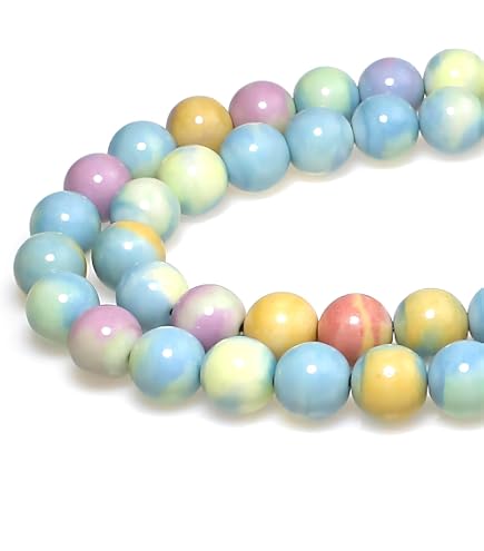 Perline Di Labradorite Naturale 8mm - 1 Filo Da 39.4 Cm Per Gioielli Fai-da-Te - 3