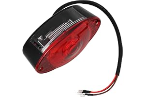 YINETTECH ATV 3 tråd bakljus brom 12 V kompatibel med Kazuma Dingo Falcon 110cc 150cc 250cc