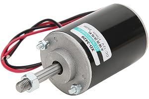 Magnet DC Motor 12/24V 30W 12V Motor, High Torque DC Motor 3500/7000RPM Permanent Electric Component Motor Large Torque CW/CC