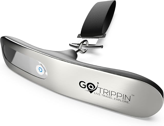 GoTrippin by Destinio Weight Machine for Luggage - 50 kg capacity, Steel body, Lifetime replacement - Digital 