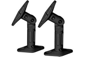 ‎MACLEAN Maclean MC-528 2 x uchwyt ścienny na głośniki 1 para pudełek uchwyt czarny