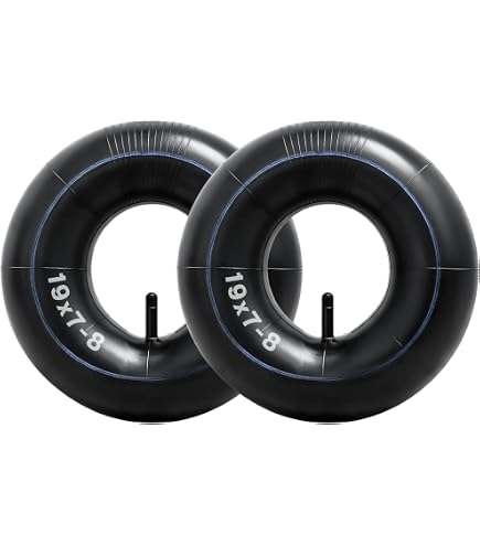 Lot De 2 Chambres à Air 20x8-8 / 20x7-8 / 19x7-8 - Tubes Intérieurs Épais Pour ATV, Go Kart, Tondeuse, Souffleuse à Neige