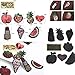 7 Packs of Fringe Hair Stickers Paillette Adornment