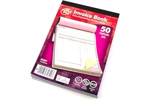 Pukka Pad, NCR Carnet de factures Triplicate 203 x 137 mm