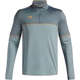 Under Armour Men's Challenger 1/4 Zip Training Jacket, Blue/Green