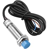 Heschen Capacitive Proximity Sensor Switch, LJC18A3-B-J/DZ, Detector 1-10mm, 90-250VAC 400mA, Normally Closed (NC), 2 Wires