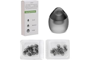 ZAREPCHRISTLONYX Phonak Hearing Aid Domes,Hearing Aid Domes for Phonak,20 pcs Phonak Vented 4.0 Hearing Aid Domes Phonak Hearing aid Accessories Small Size (0.29inch=7.5mm)