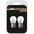 Tek Automotive 566 P21/4W Car Bulbs Brake Light Bulb Fog Light Bulb Tail Light Bulb 12V 21/4W BAZ15D Off Set Pins - Twin Pack