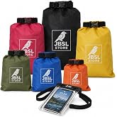 JBSL Set of 6 Waterproof Waterproof 210D Polyester Ripstop Dry Bags for Trekking, Camping, Kayaking, Motorcycling and Traveli