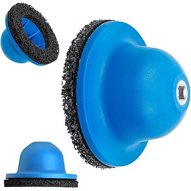 Radnabenreiniger 150mm Mit Schleiftopf - Aluminium Nabenschleifer Für Schlagschrauber