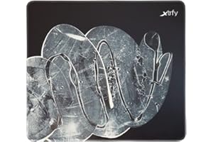 Xtrfy GP4, Grand Tapis de Souris, (460 x 400 x 4 mm), une Glisse Sans Effort avec un Contrôle Parfait de la Souris, Antidérapant, Lavable en Machine, Cloud White Edition