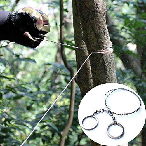 Preisvergleich Produktbild Inovey Garten-Handstahl-Trimmen sah tragbare Überlebenskettensäge im Freien