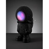 HomePod Mini İ&ccedil;in Astronot G&ouml;r&uuml;n&uuml;ml&uuml; Stand(Bioplastik) (Siyah)