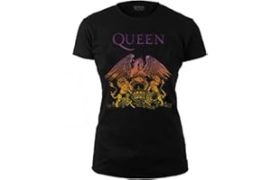 Queen - Rock Off Officially Licensed - T-Shirt avec Gradient Logo Bohemian Rhapsody