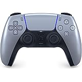 PlayStation 5 - Mando Inalámbrico DualSense Wireless Controller - Silver/Plata| Mando Original Sony para PS5 con Retroaliment