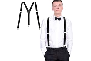 BBTO Cintura con Bretelle a Forma di Y con Fibbia Regolabile per Uomo